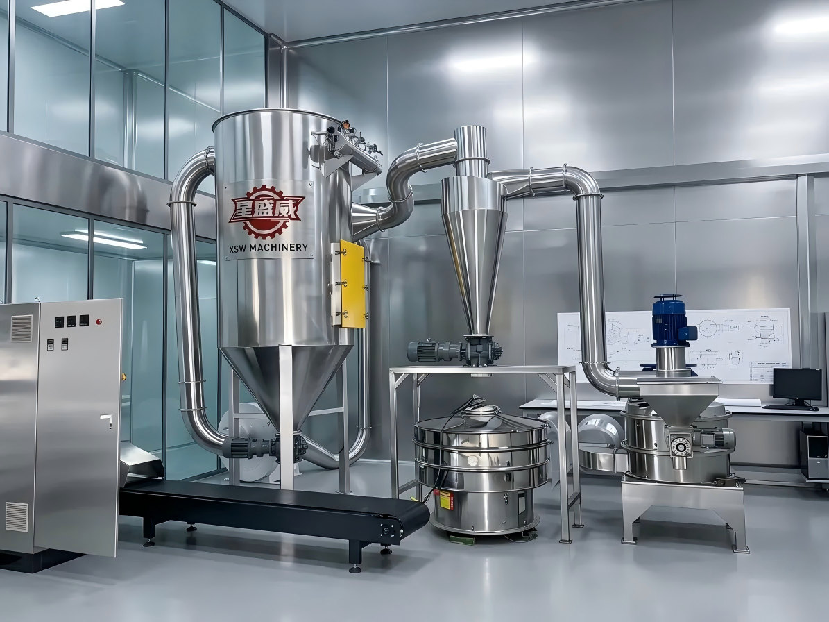 The first choice for health product enterprises to improve quality and efficiency: Xingshengwei ultrafine crusher helps reduce costs and increase efficiency in spore powder/Ganoderma processing