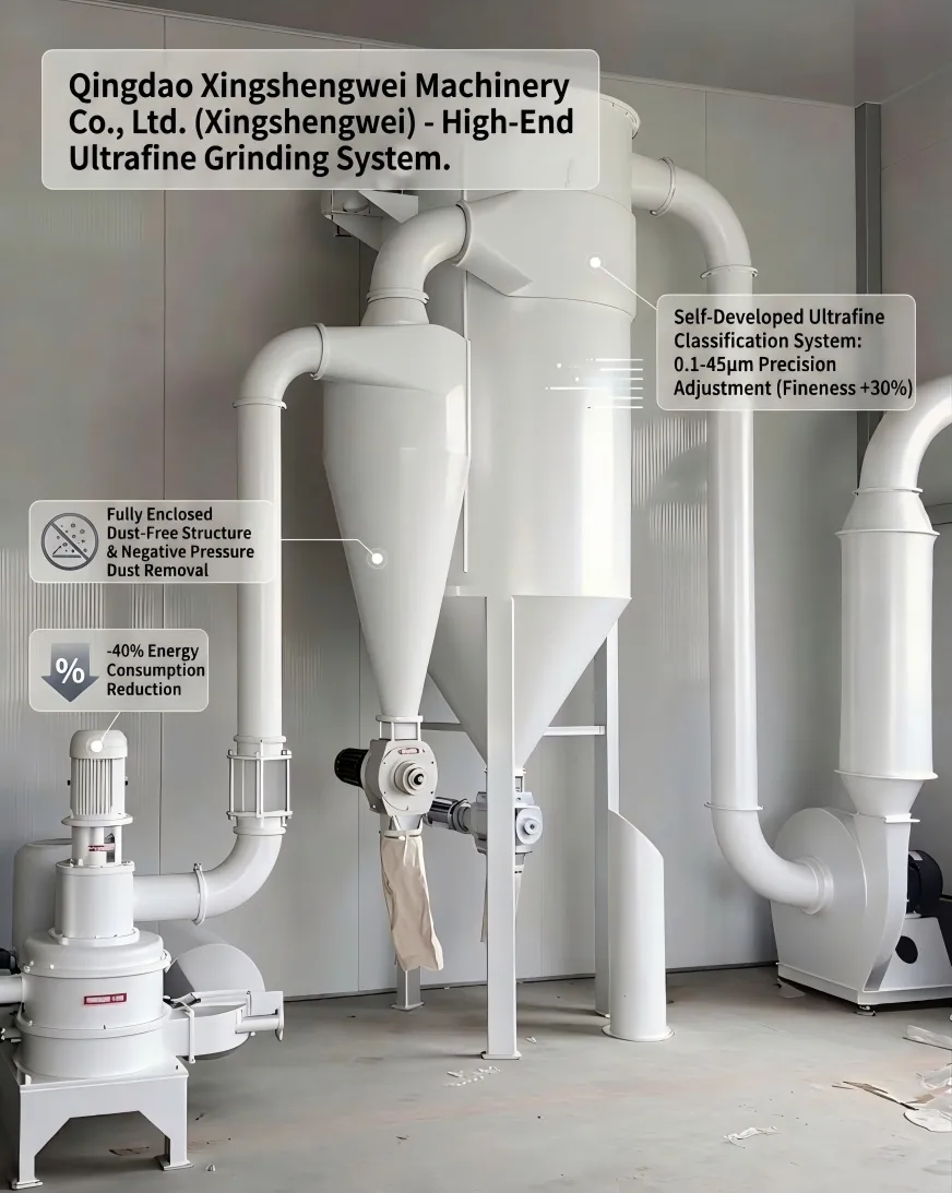 Xingshengwei Ultrafine Pulverizers Lead the New Trend of Domestic Replacement in Powder Processing