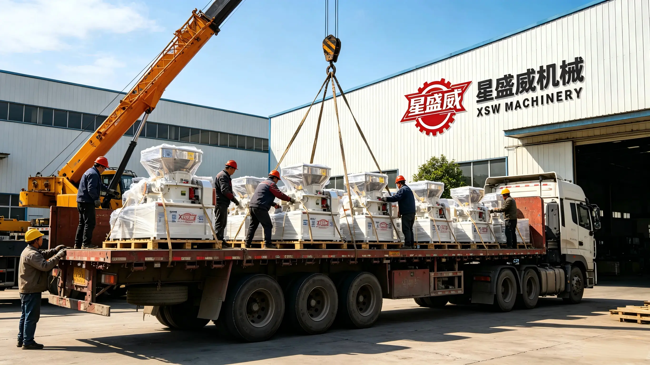 Centralized delivery of orders! More than ten sets of Ultrafine Pulverizer from Xingshengwei Machinery have been fully assembled and shipped in bulk to the large-scale powder recycling industry park in Southwest China