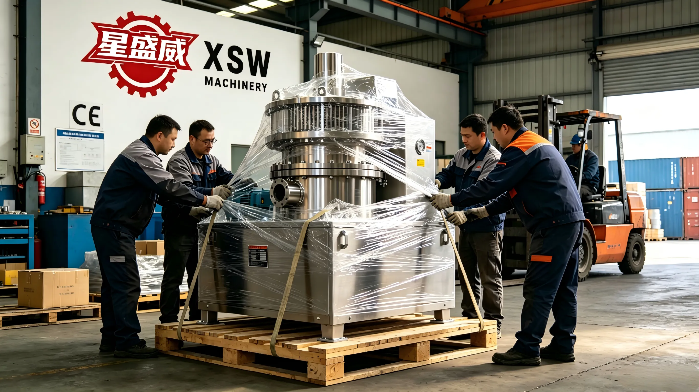 Xingshengwei Machinery Finishes Full Inspection and Shipment of Industrial Stainless Steel Ultrafine Grinder for European Pharmaceutical Client