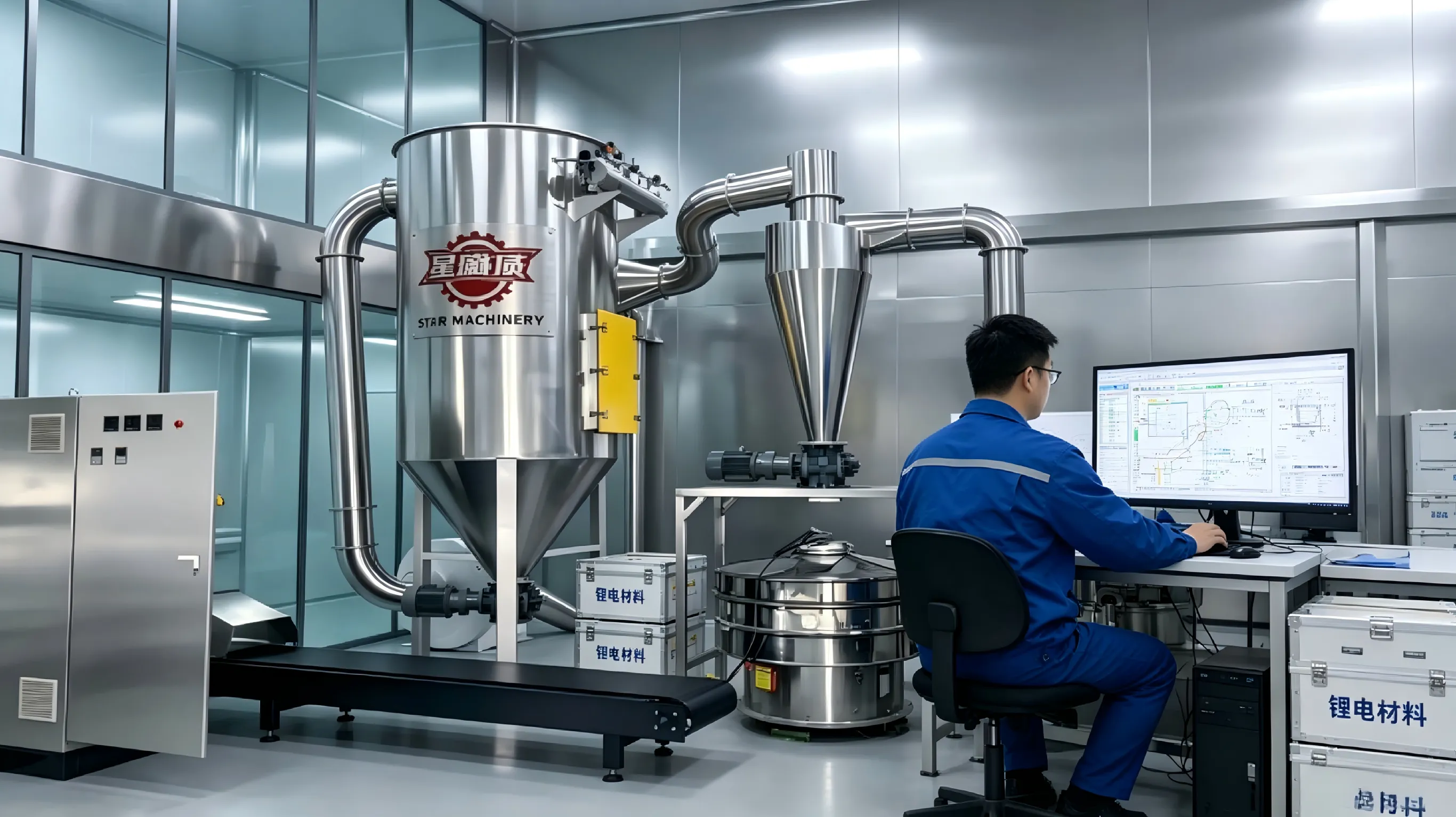 Xingshengwei's new generation low-temperature explosion-proof ultrafine crusher has been put into mass production, suitable for fine processing of lithium batteries and pharmaceuticals